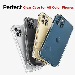 CLEAR Hard Case for iPhone 12 11 Pro Max XR XS MAX X 6 6s 7