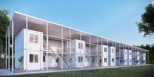 Container Hostels Concept - Design and Build - thumbnail 2