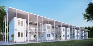 Container Hostels Concept - Design and Build