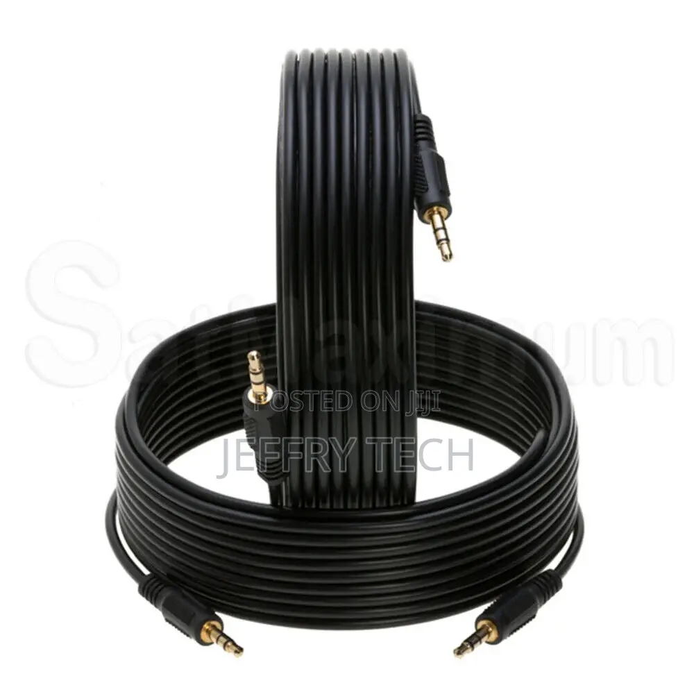 3.5mm Audio Stereo Male to Male Cable Aux Headphone Jack 10m