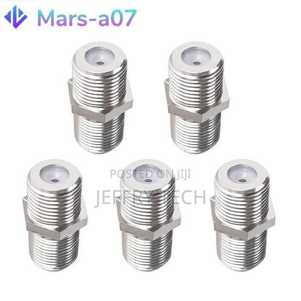F-type Female To Female Coax Coaxial Connector For TV 5pcs