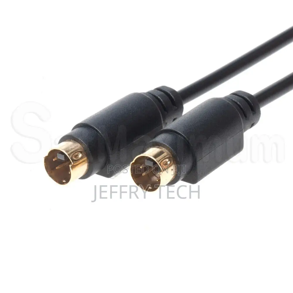 S Video Cable 4 Pin M/M SVHS Male to Male S-Video Cord 6ft 1
