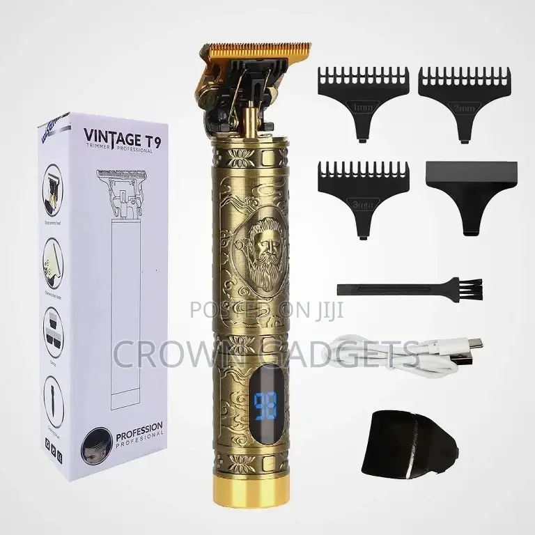 Vintage Professional T9 Cordless Hair Trimmer/Shaver
