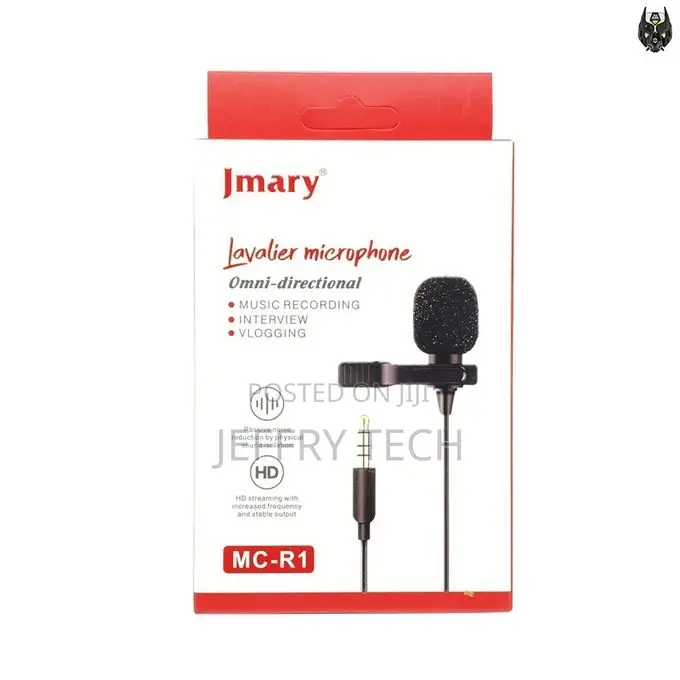 Jmary Professional Lavalier Lapel Microphone MC-R1