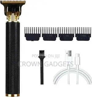 Men Barber Hair Beard Cutting Chargeable Machine Vintage T9