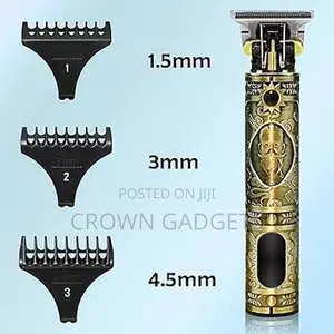 Steel Body Cordless Hair Shaver Trimmer Kit Electric Beard