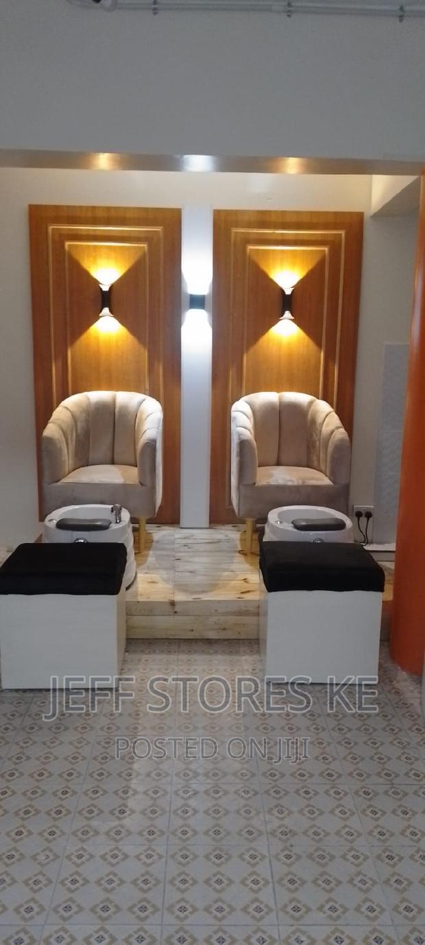 White Silver Fibre Spa Basin - main view