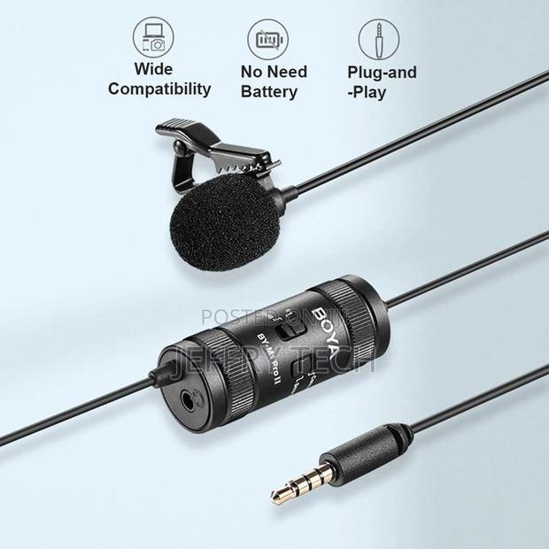 Boya BY-M1 Pro II Universal Clip-on Microphone - thumbnail 3