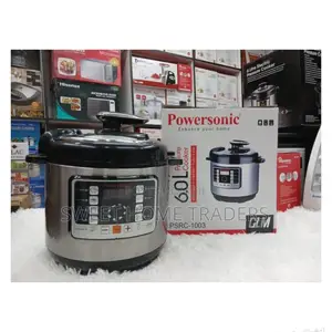 Powersomic Electric Pressure Cooker 6litres 