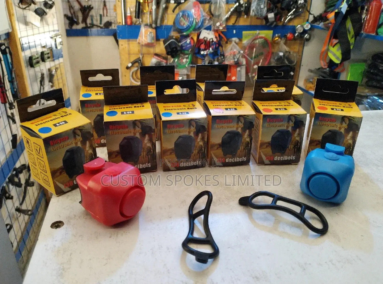 130 Decibel Loud Bike Horn (Car Sound Included)