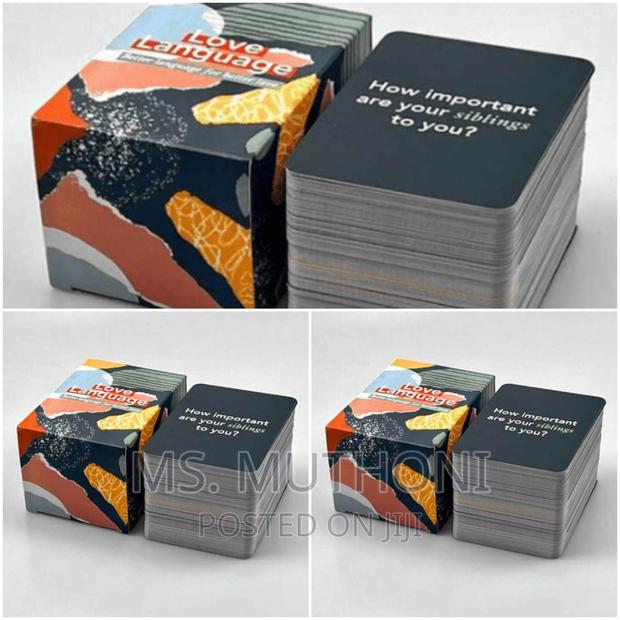 Love Language Card Game - main view