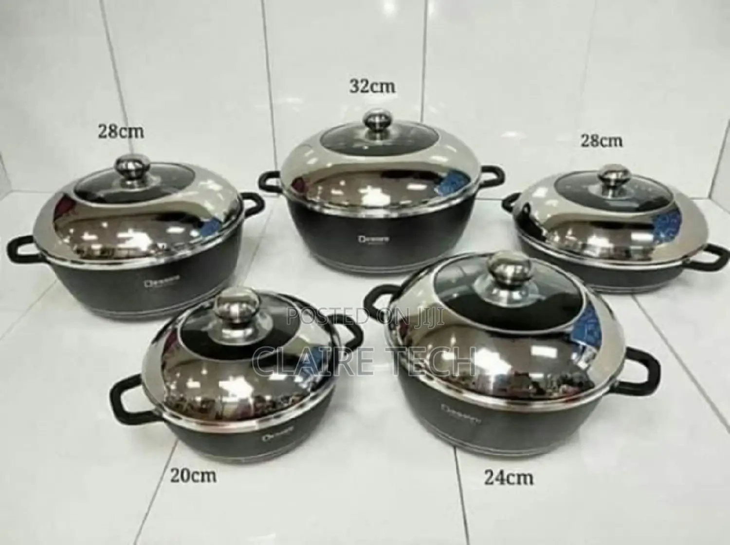 Cookware! Dessini 10pcs Nonstick Cookware