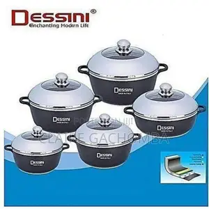Dessini 10pcs Non Stick Heavy Duty Cookware Set