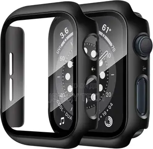 For Apple Watch Case Series 9 8 7 6 5 4 SE Tempered Screen P
