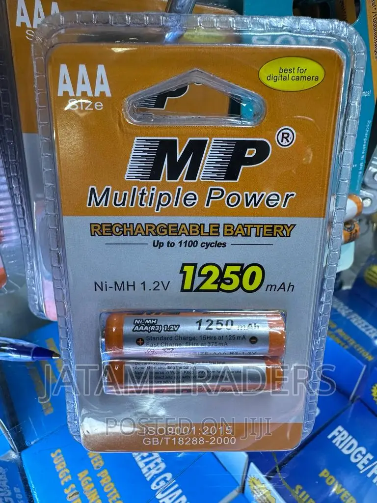 AAA Rechargeable Batteries, 3000mah
