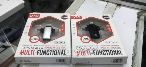 Multifunctional OTG Lighning Type C Micro Usb to Usb Female - main view