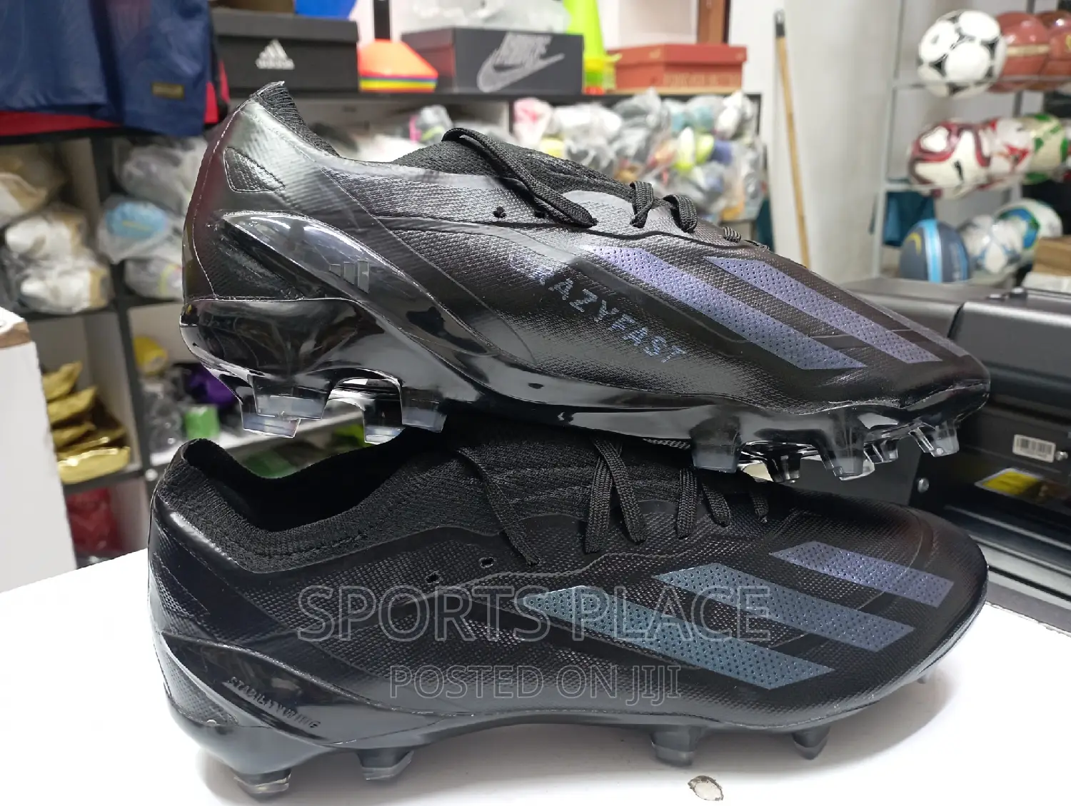 Adidas X Black Crazyfast Football Boots