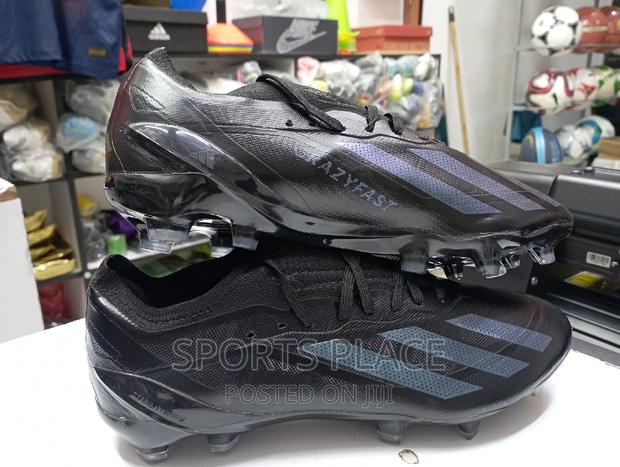 Adidas X Black Crazyfast Football Boots - main view