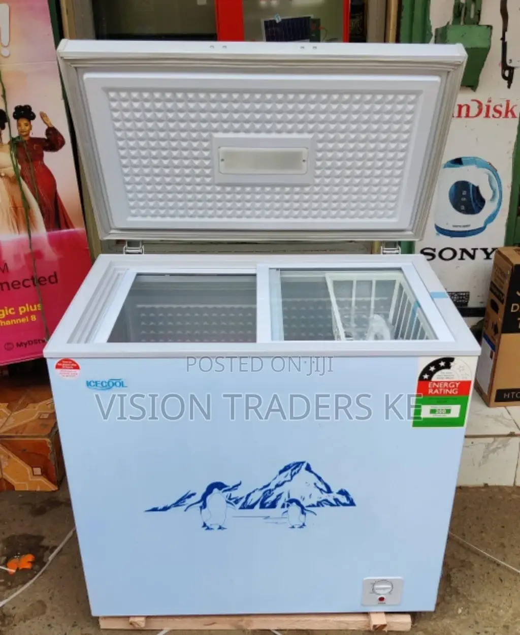 Icecool 169ltrs Chest Freezer/Deep Freezer✓