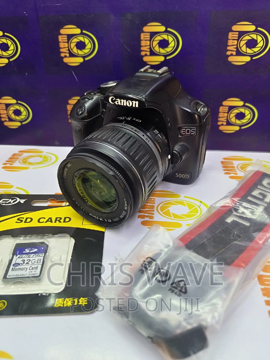Canon 500D With Extra Card