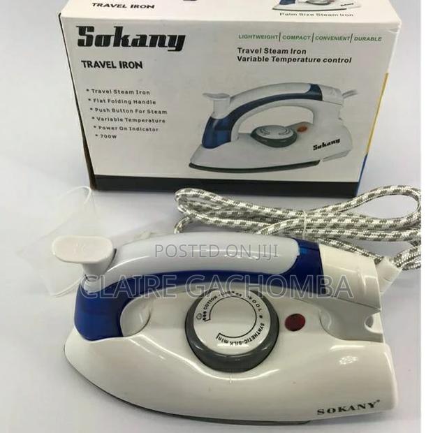 Steam Iron!Sokany Portable/Travel Iron Box - main view
