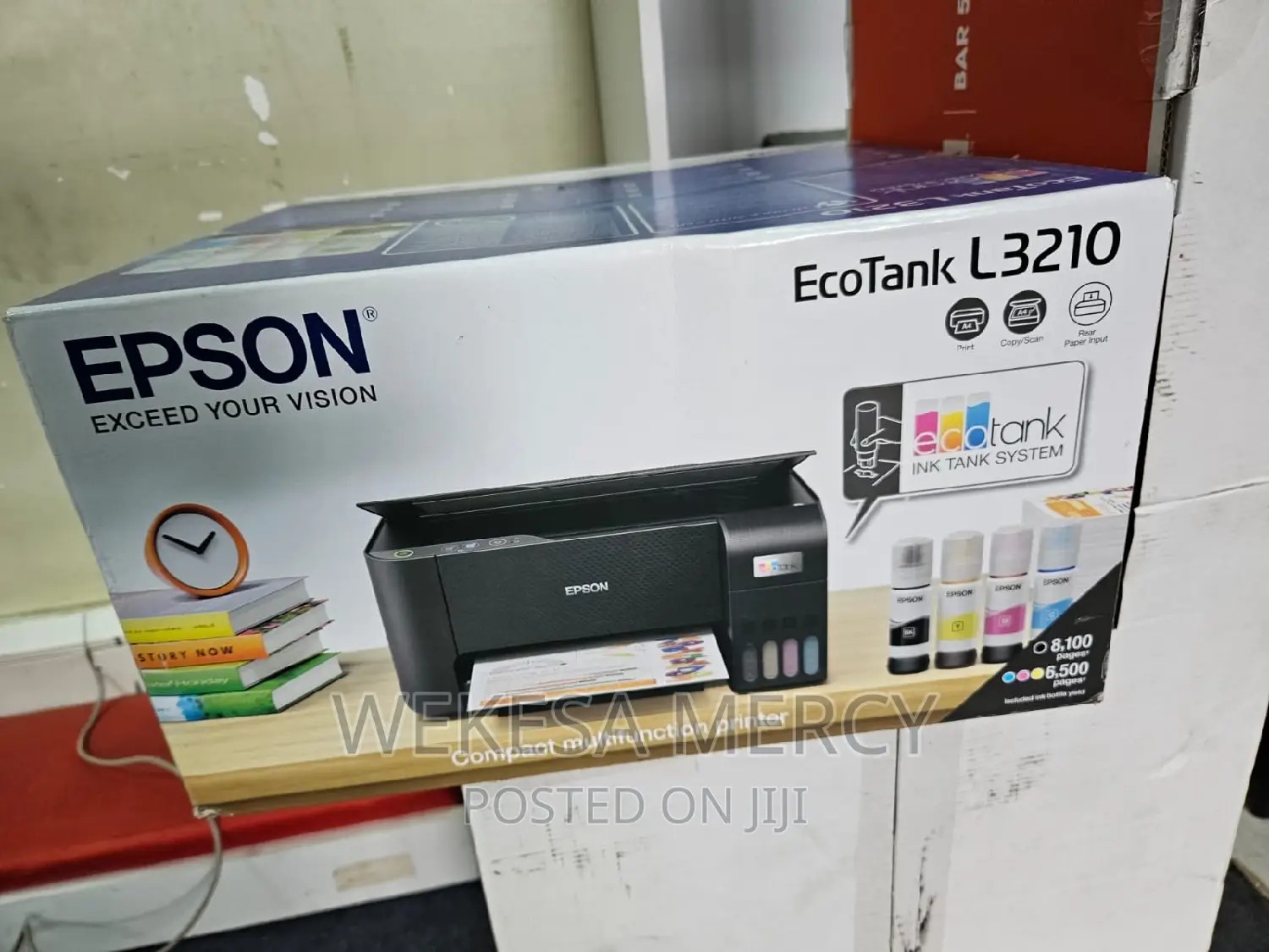 Epson Ecotank L3210 A4 AllinOne Ink Tank Printer in Eldoret CBD