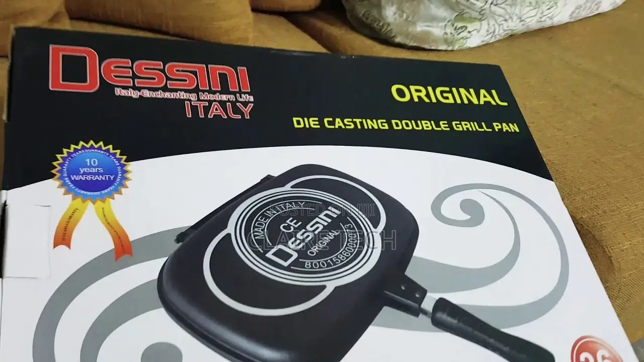 Nonstick 36cm Double Grill Pan