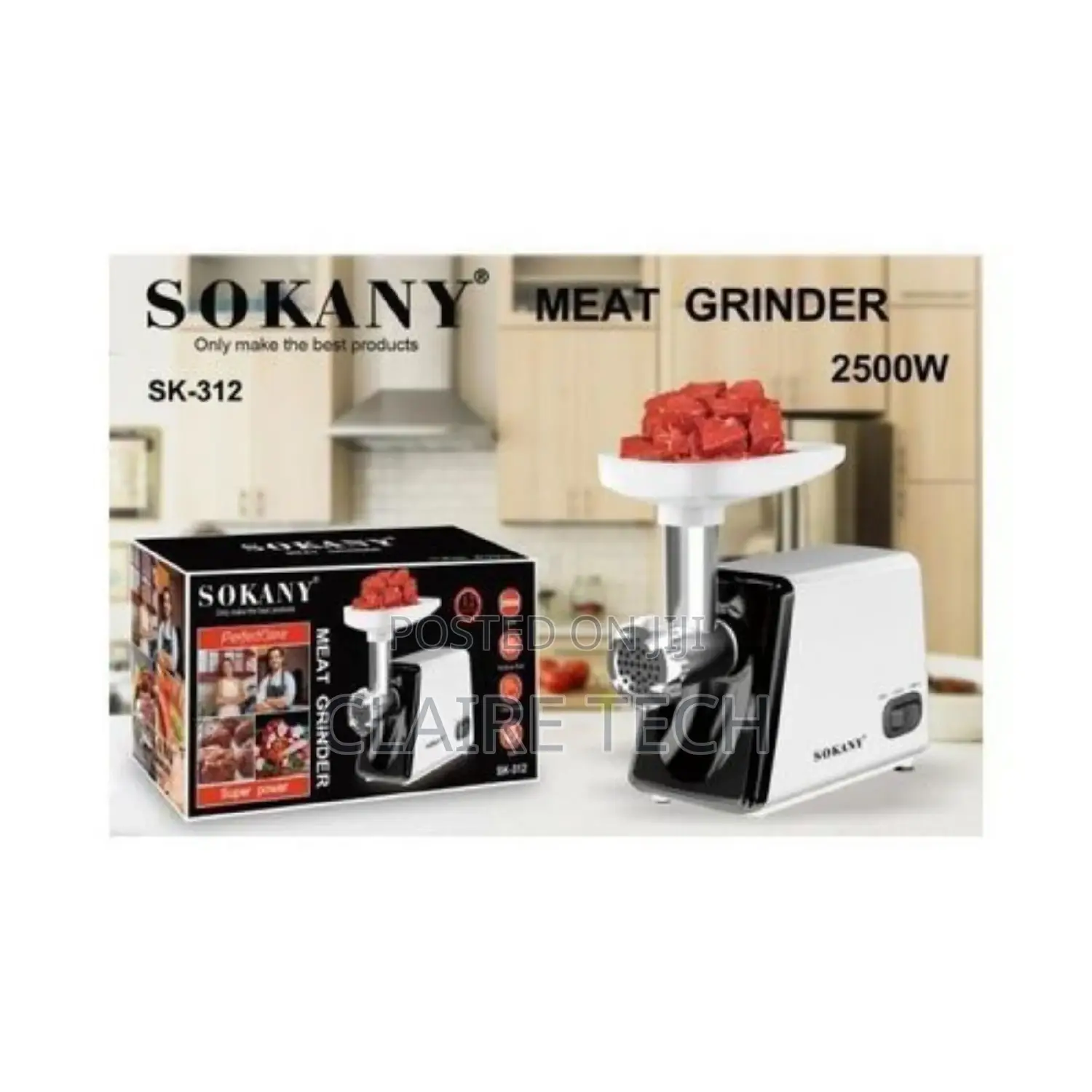 Sokany 2500w Heavy Duty Electric Commercial Meat Mincer