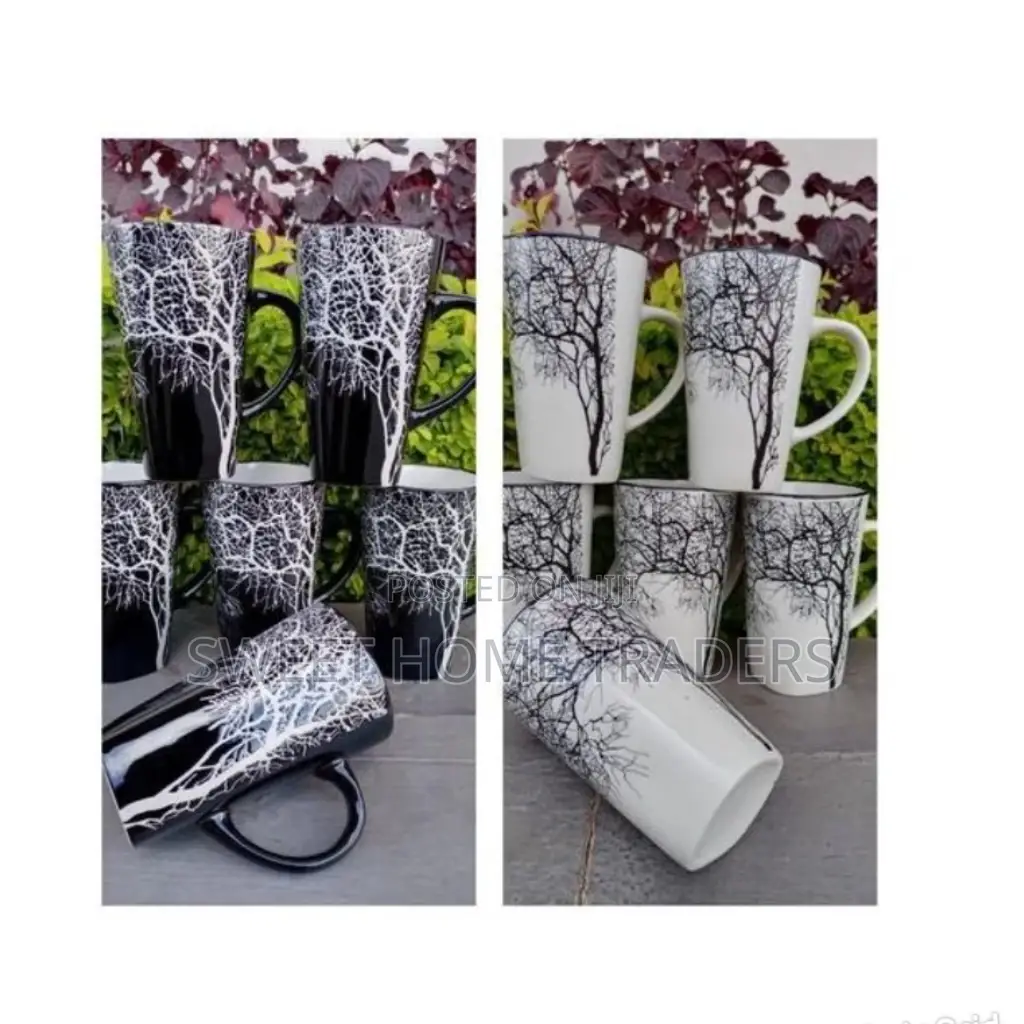 Set of 6 Tree Mugs