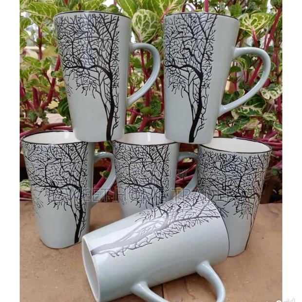 Generic Classy Set of 6 Tree Mugs - main view