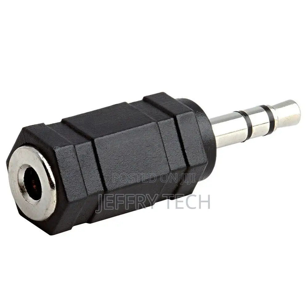 3.5mm Stereo Plug to 3.5mm Stereo Jack Adapter Male to Femal