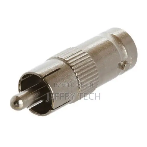 BNC Female Jack to RCA Male Plug Adapter Coaxial Cable Conve
