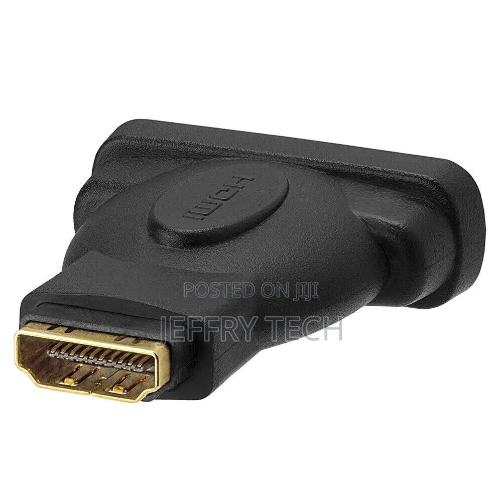 HDMI Female to DVI-D Female Adapter Bi-Directional Monitor C