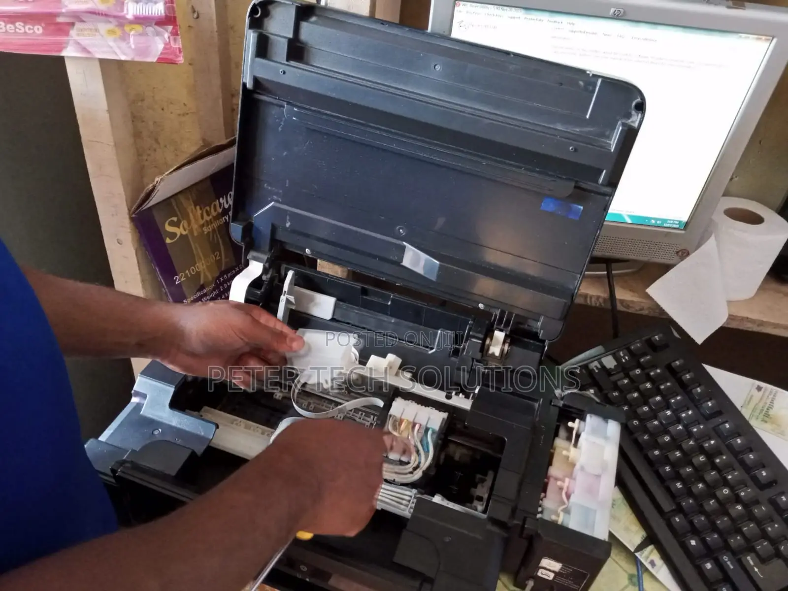EPSON Printer Not Printing Issue
