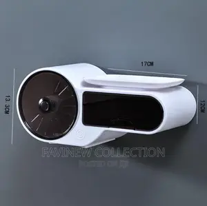Wall Mounted Tissue Holder Bathroom Shelves