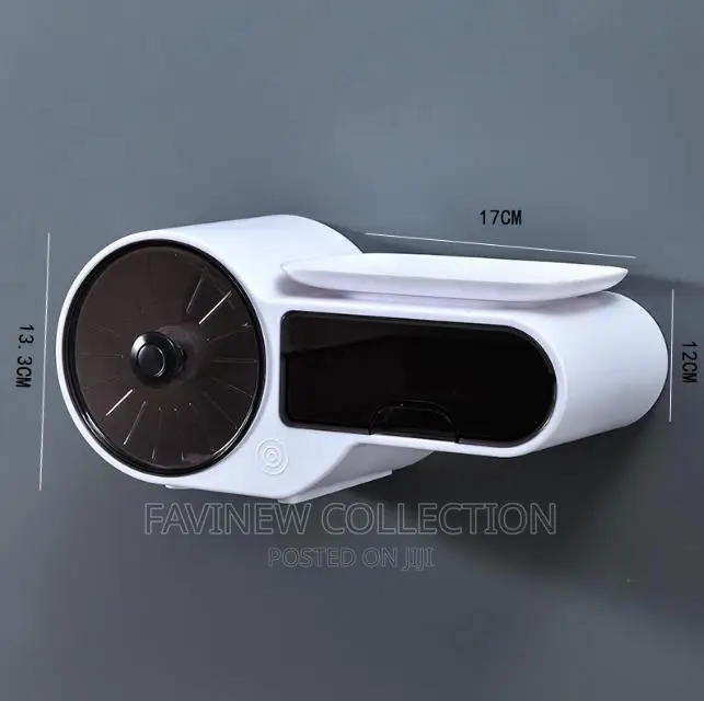 Wall Mounted Tissue Holder Bathroom Shelves