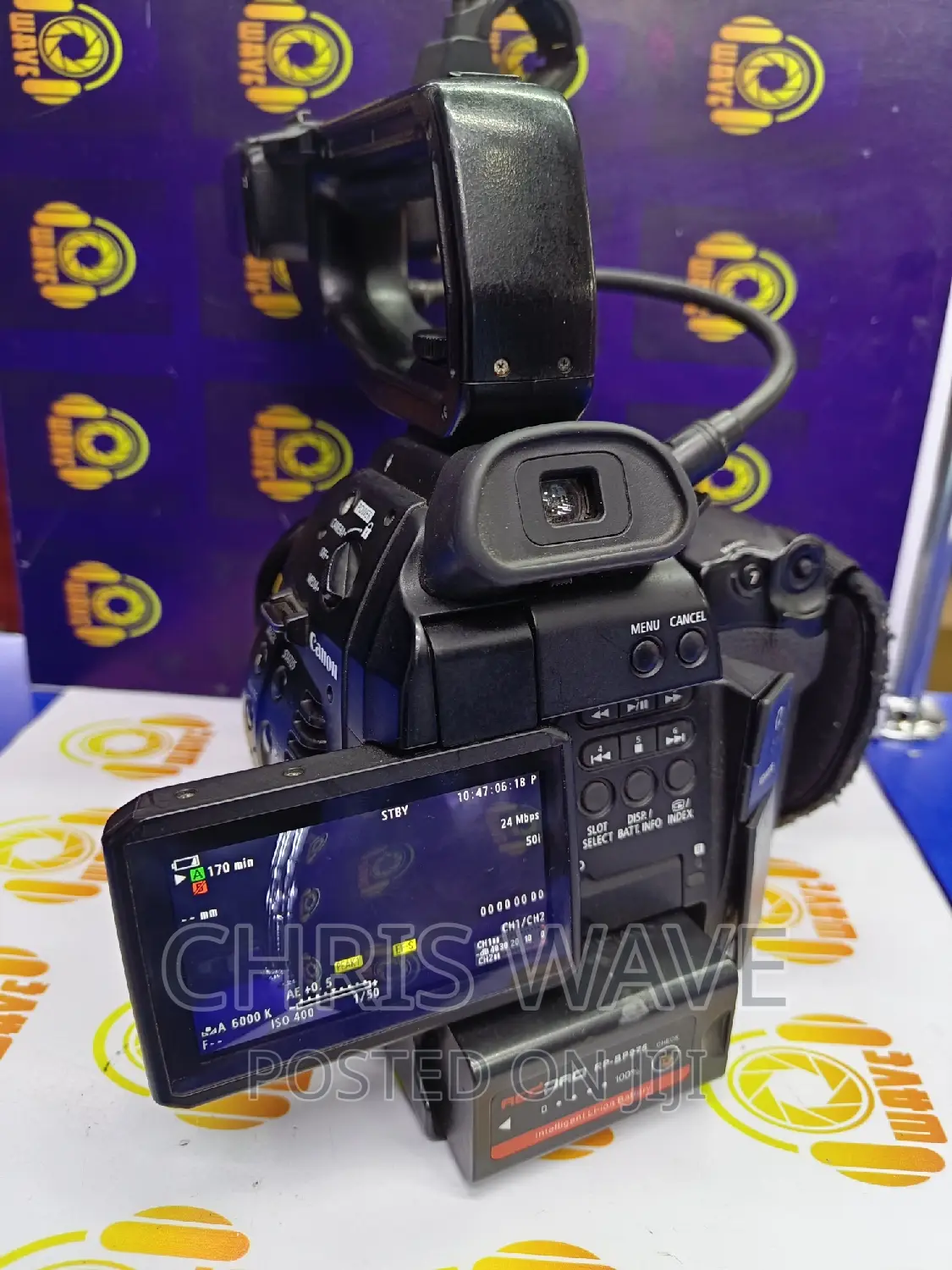 Canon C100 Cinema Camera With 128GB Card