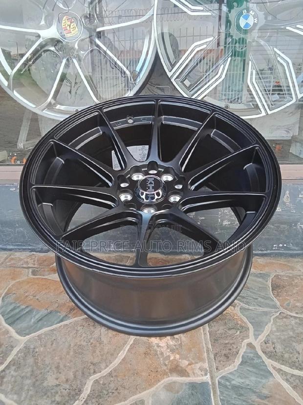 Rims Size 16,17 and 18 Sports Black Offset KH - thumbnail 2
