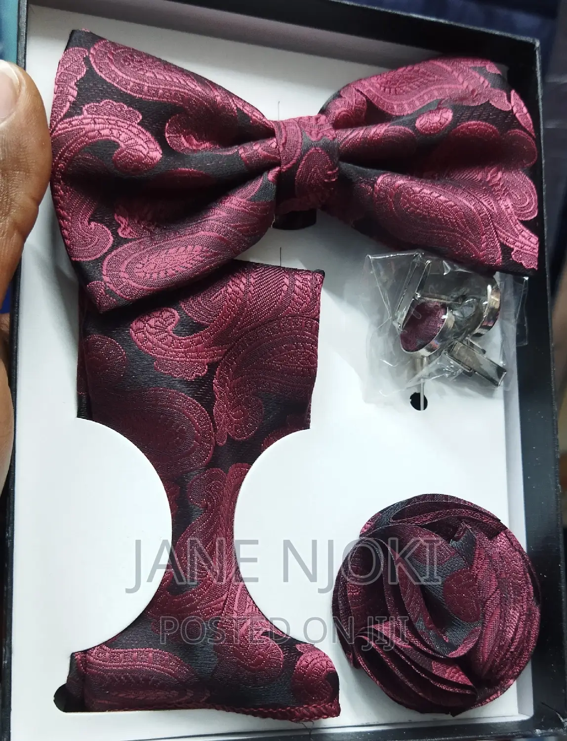 Butterfly Floral Bowtie