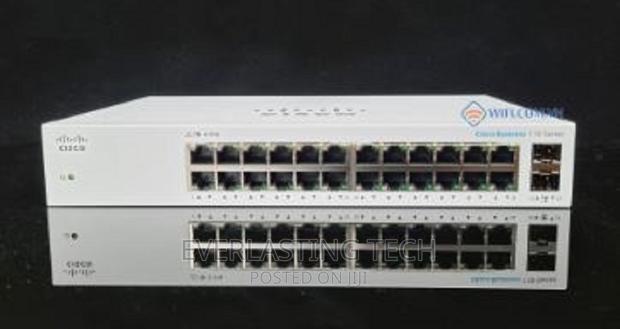 .Cisco CBS Unmanaged 24-Port 2x1g SFP Gigabit Switch Non Poe