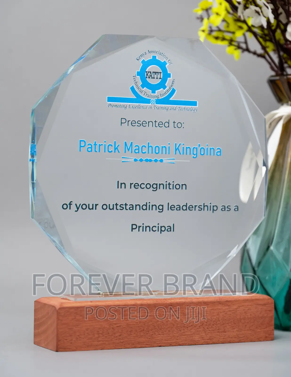Glass Awards Plaques