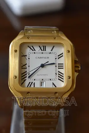 Cartier Santos De Cartier Yellow Gold Watch