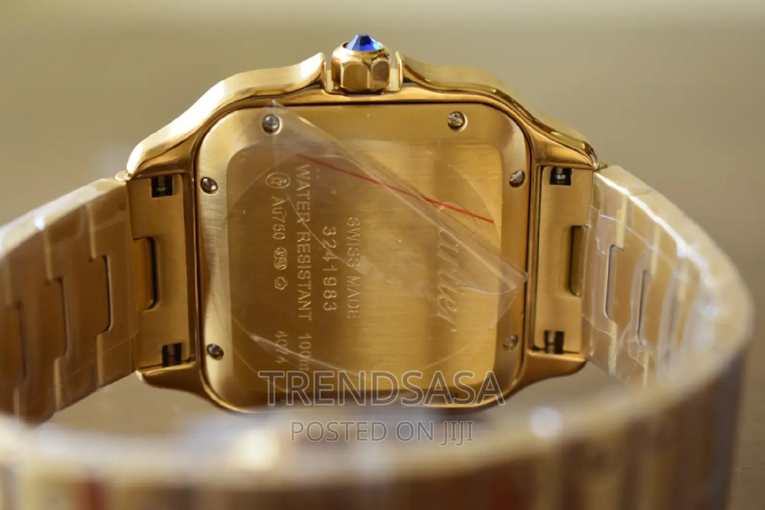Cartier Santos De Cartier Yellow Gold Watch