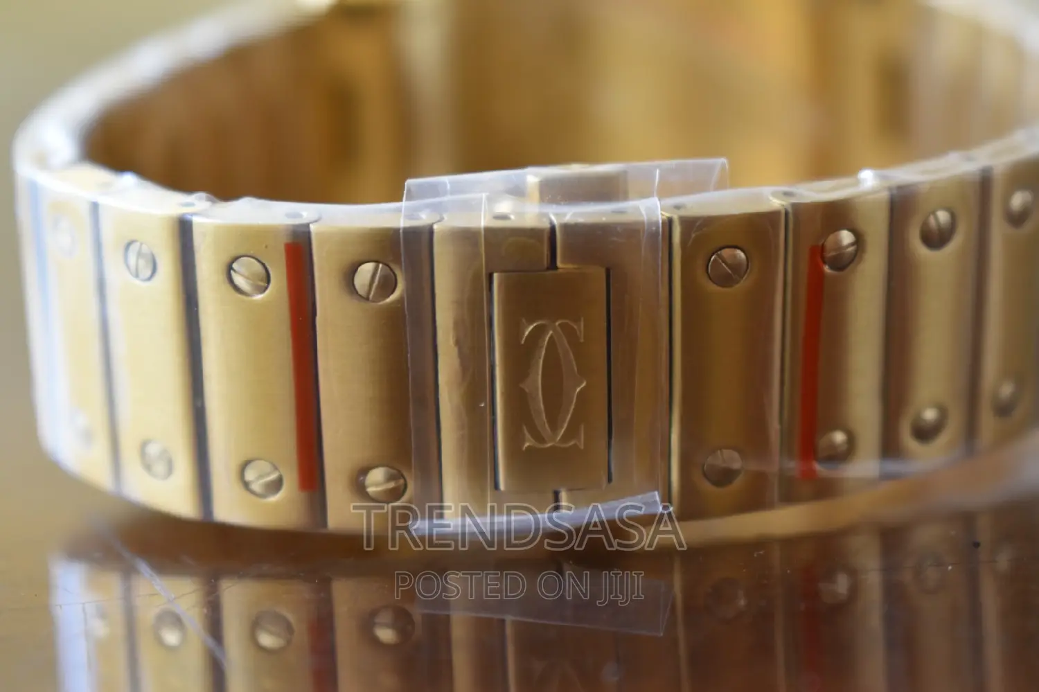 Cartier Santos De Cartier Yellow Gold Watch