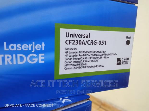 HP Premium Laser Toner 30A Prospect CF230A /CANON Toner 051