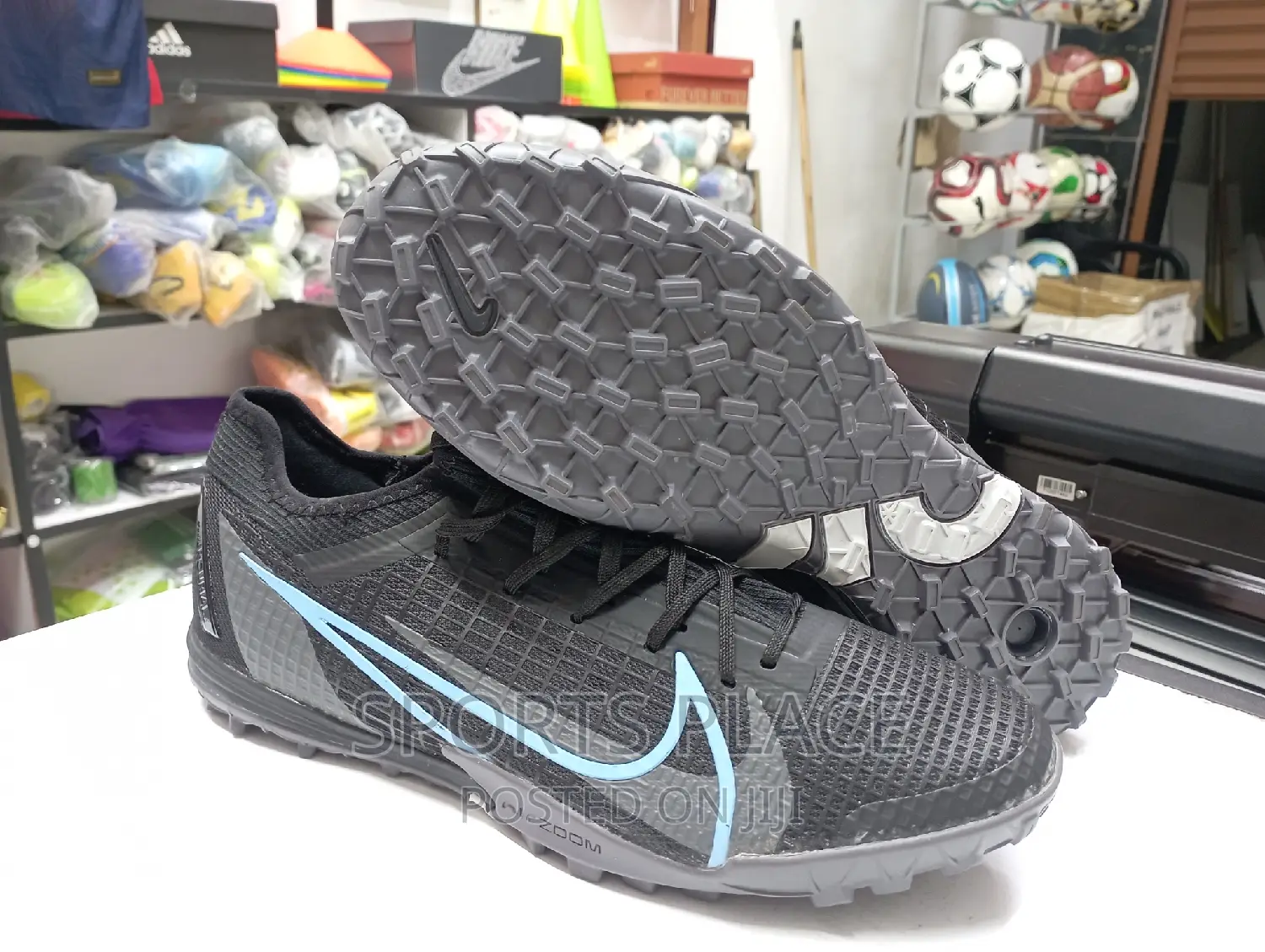 Black Nike Mercurial Football Trainers
