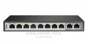 D-Link 8ge Poe+ 2ge Uplink 250m Poe Switch DGS-F1010p