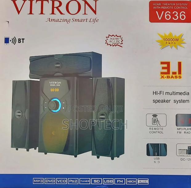 *Vitron 636 Hometheatre System With Remote Control - main view