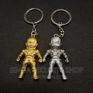 Metal Captain America Keychain Key Holder Marvel Super Hero
