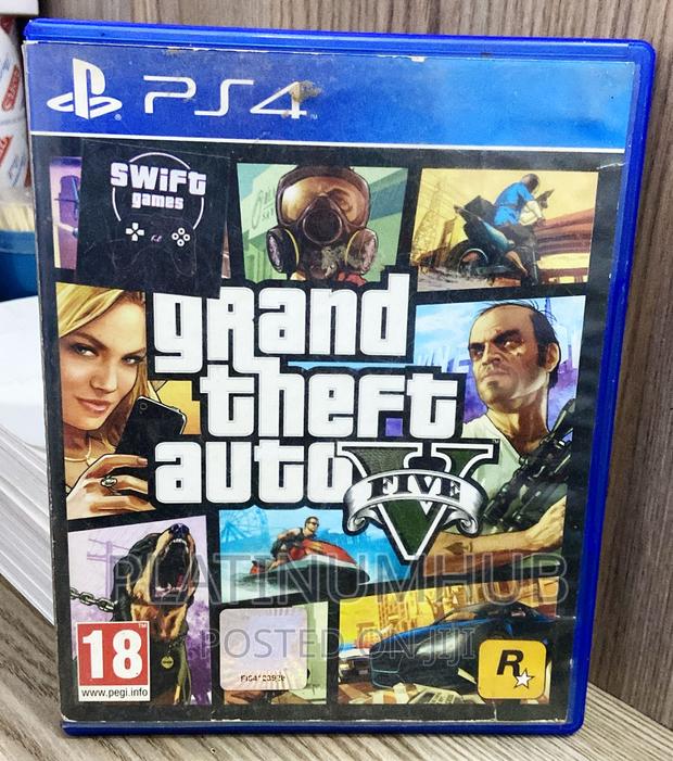 Ps 4 Grand Theft Auto v Used - main view